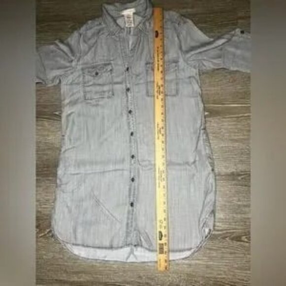 Philosophy Shirt-Style Dress Size Medium - Picture 9 of 11